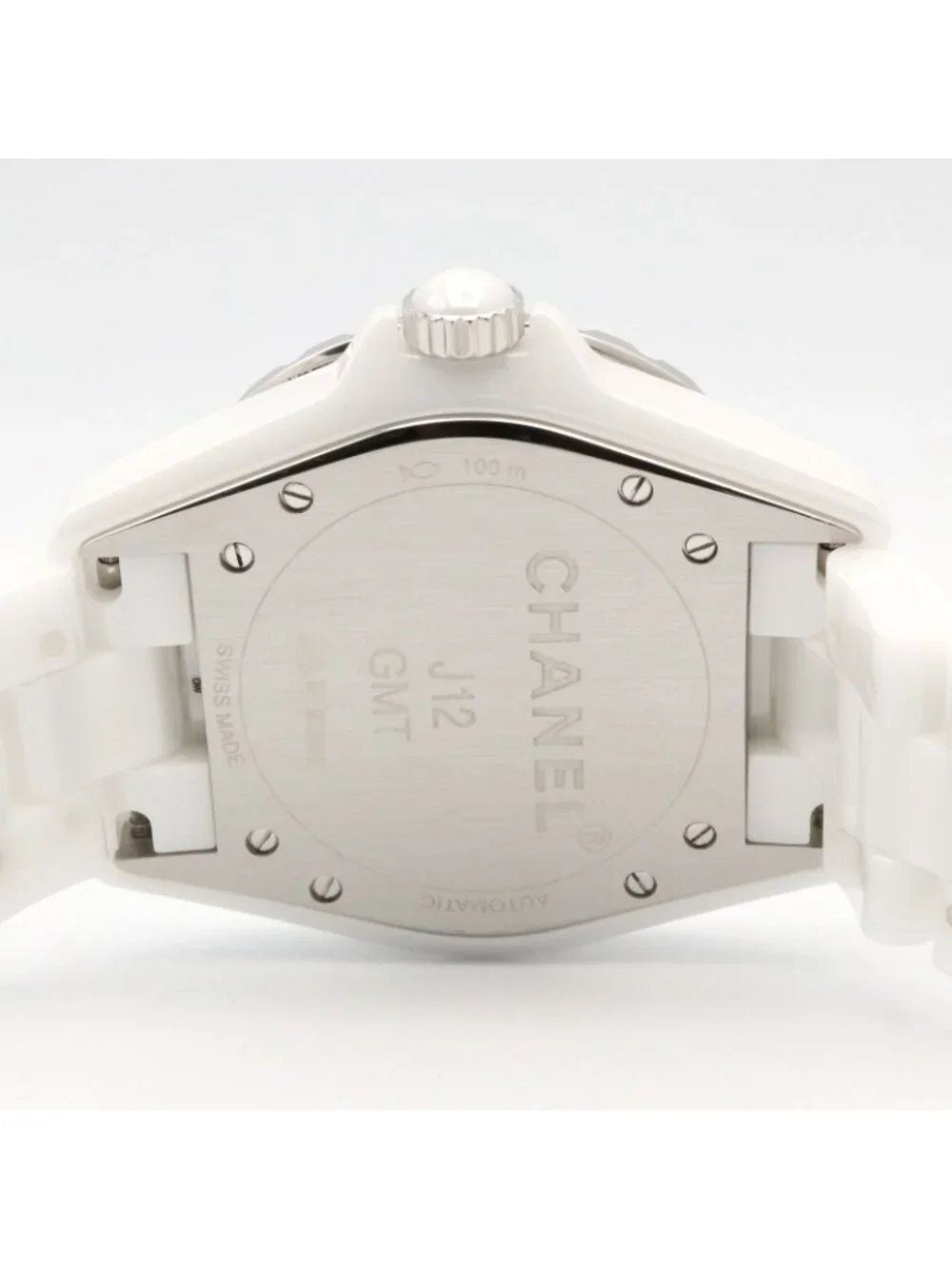 Chanel Watch White Ceramic